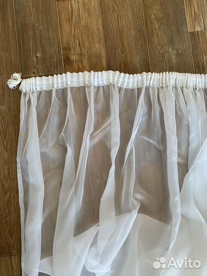 Тюль белый 5 *240