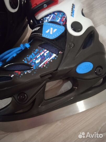 Коньки раздвижные новые