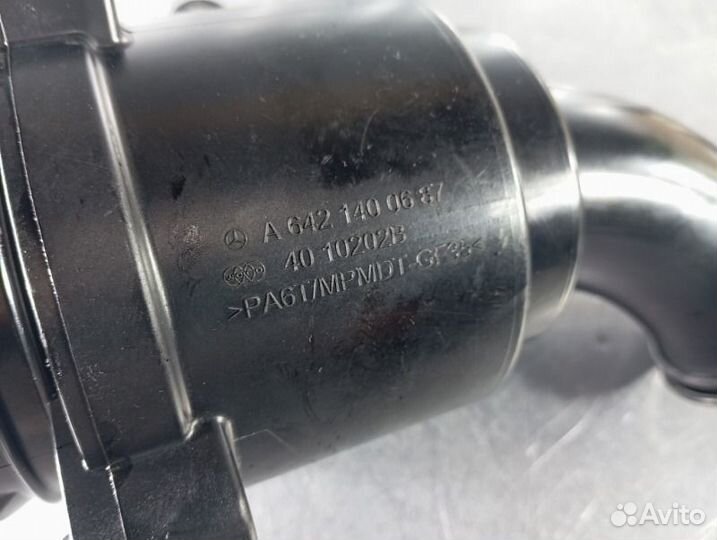 Патрубок интеркулера Mercedes Ml W164 OM642 3.0