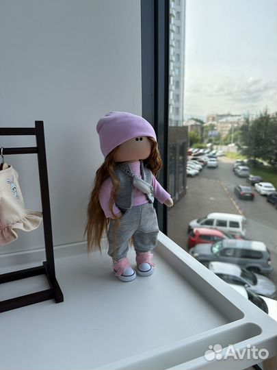 Кукла тильда ручной работы + сменная одежда