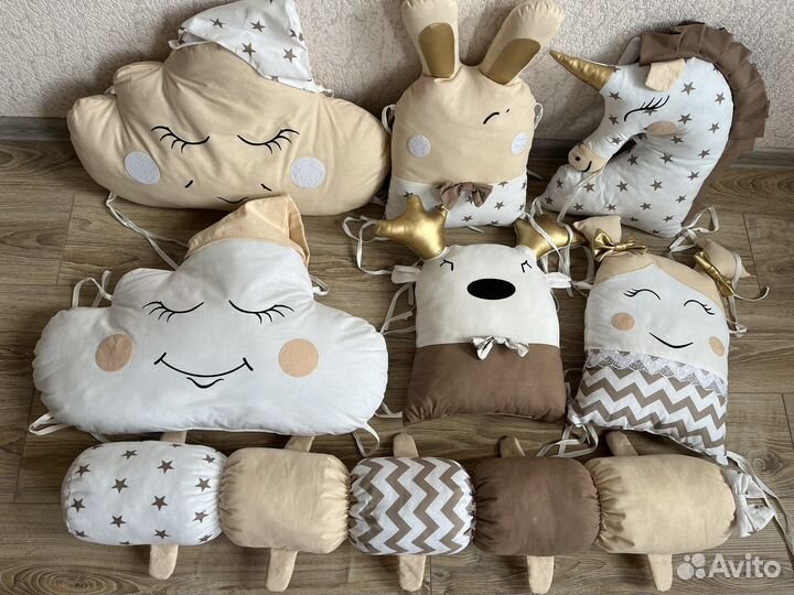 Детские бортики игрушки