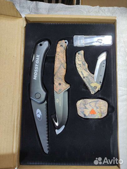 Походный набор ножей Mossy Oak (R) подарок для муж