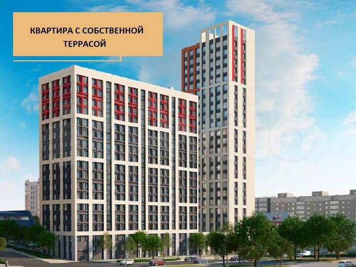 3-к. квартира, 91,6 м², 17/17 эт.