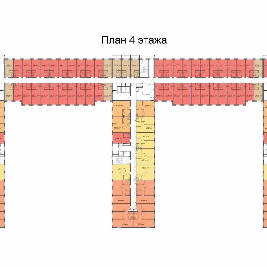 2-к. апартаменты, 40,9 м², 13/24 эт.