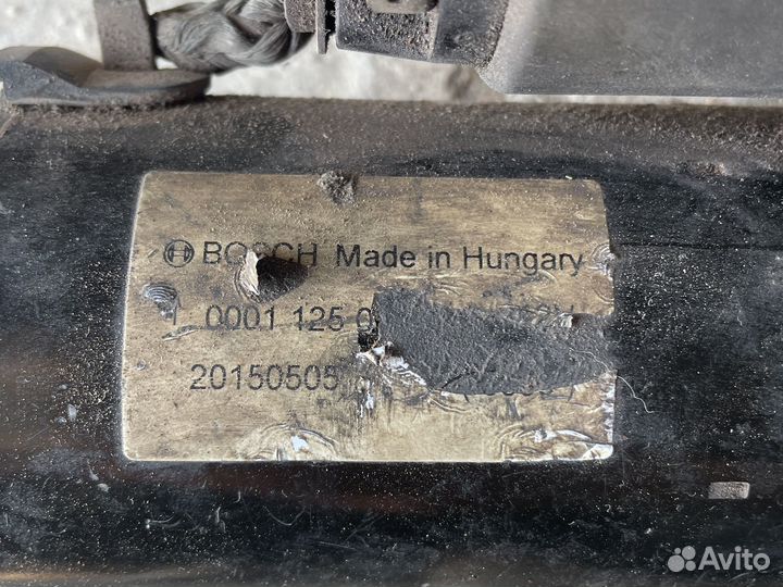 Стартер cayenne 957