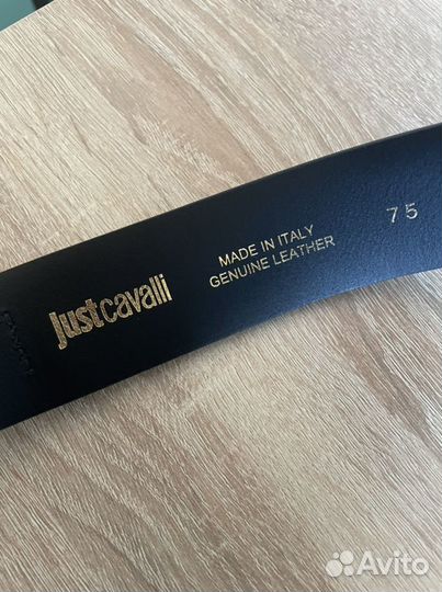 Ремень женский кожаный just cavalli