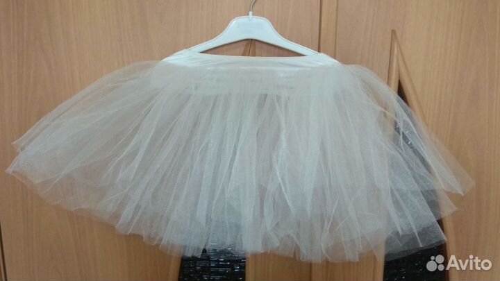 Юбка-пачка / гимнастический купальник 134 р-р