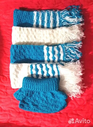 Новые Шарф,манишка детский вязаный Гипоаллерген.пр