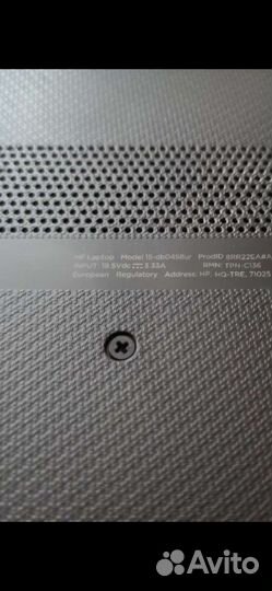 Ноутбук HP Laptop 15-db0458ur