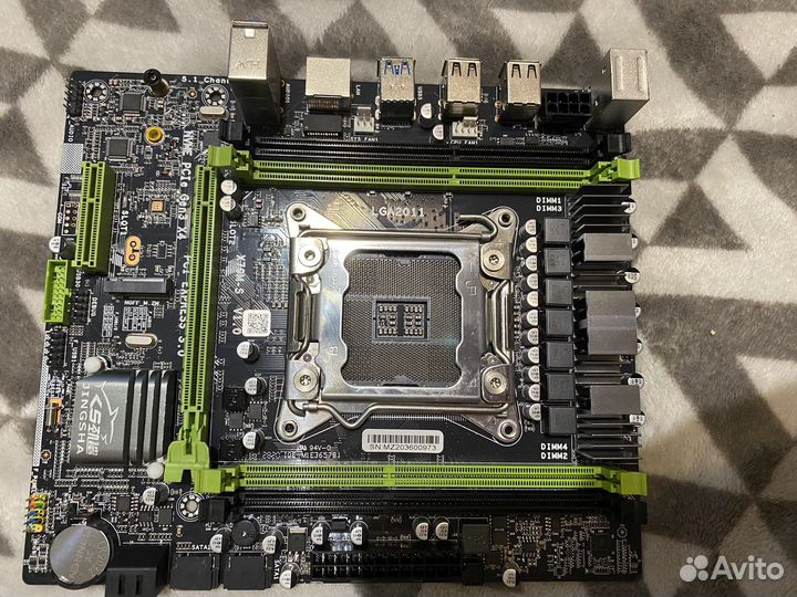 Материнская плата qiyida X99 H9