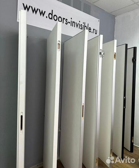 Межкомнатные скрытые двери invisible
