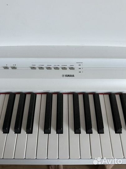 Цифровое пианино yamaha p 125