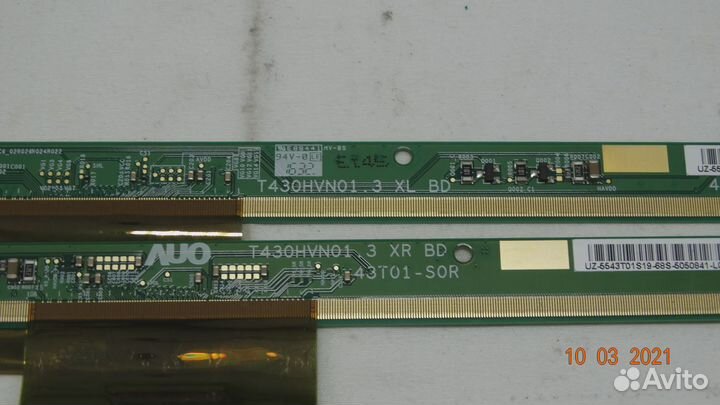 T430HVN01.3 XR BD 43T01-S0R T430HVN01.3 XL BD 43T0