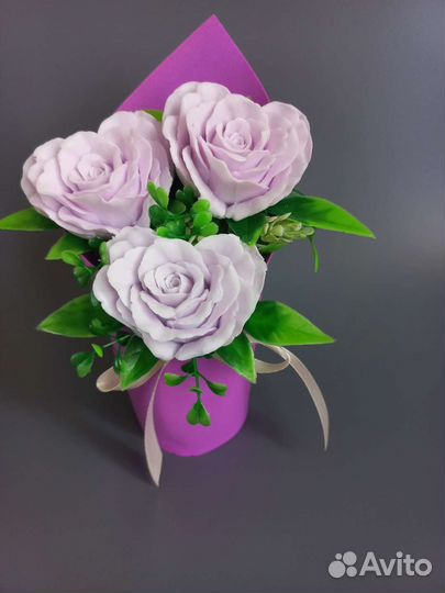 Букет цветов из мыла день учителя,день воспииателя