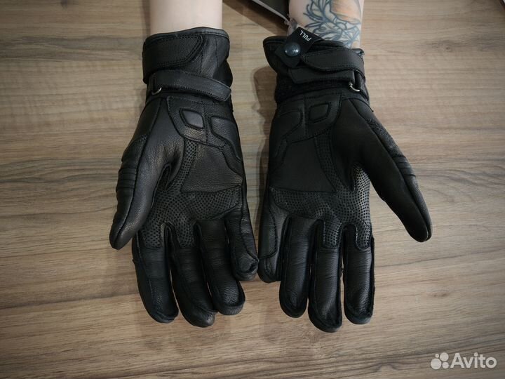 Мотоперчатки женские Rebelhorn Runner Black