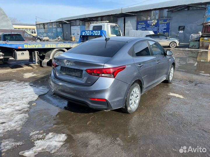 Ремни безопасности задние Hyundai Solaris 2 1.6