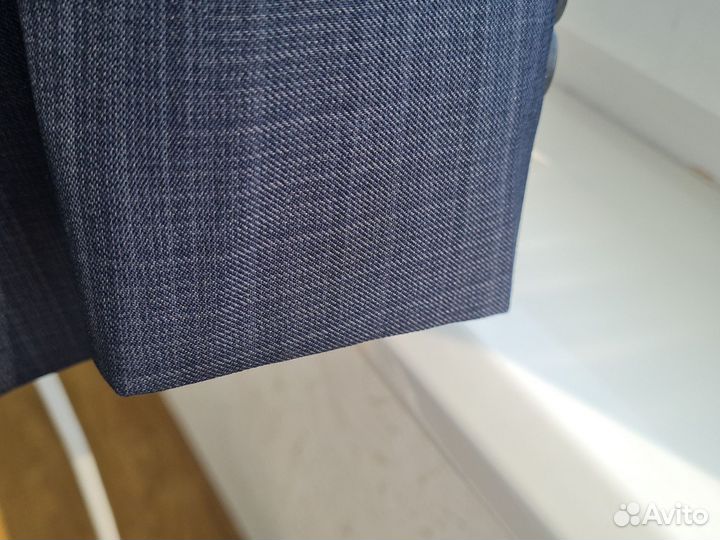 Школьный пиджак серый для мальчика 128-134