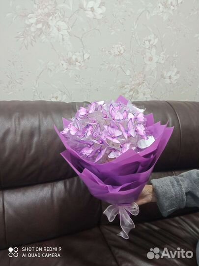 Букет с бабочками