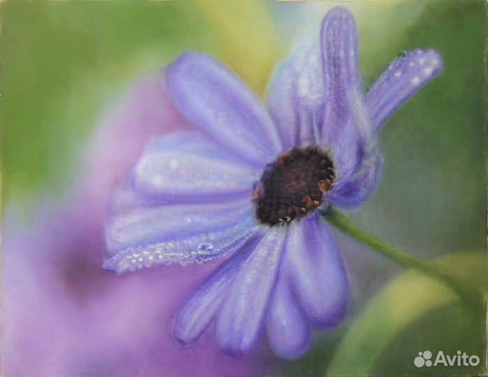 Цветок Современная картина маслом