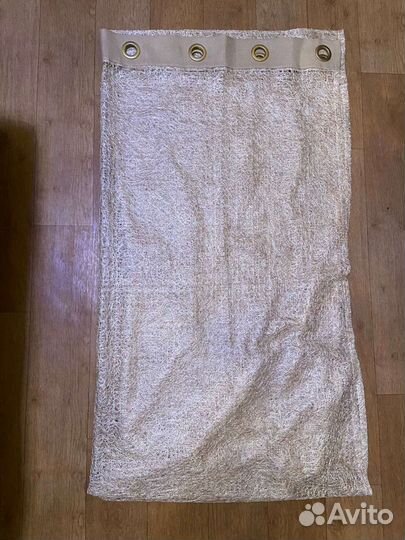 Штора сетка с кольцами