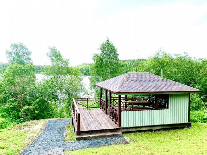 Коттедж 98 м² на участке 20 сот.