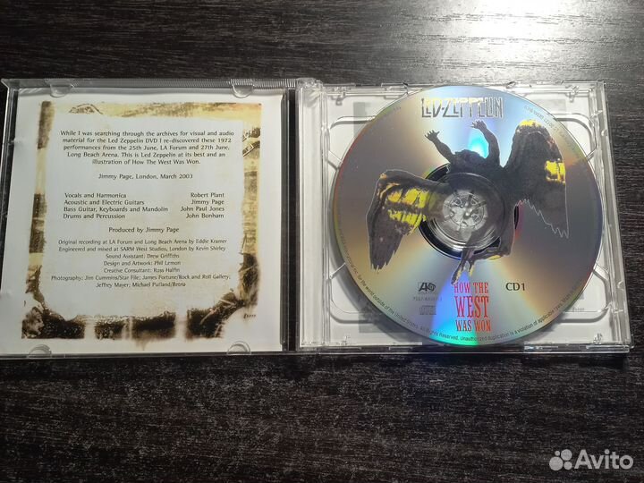 Led Zeppelin CD How The West Was Won