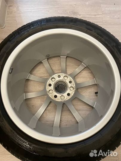 Диски Audi A6 R17 с резиной Pirelli cinturato p7