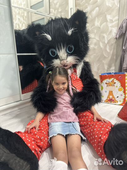 Котик Чарли и кошечка Молли, ростовые куклы