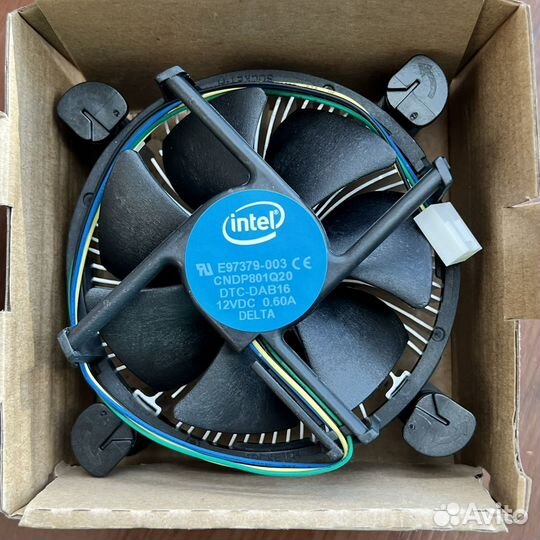 Кулер процеccорный intel