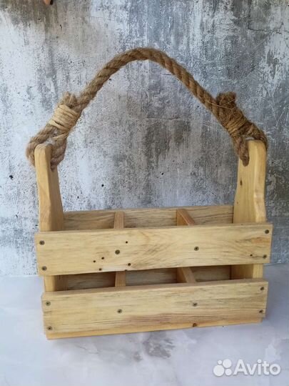 Ящик деревянный подарочный