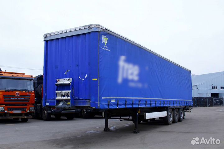 Полуприцеп шторный Krone SD, 2016