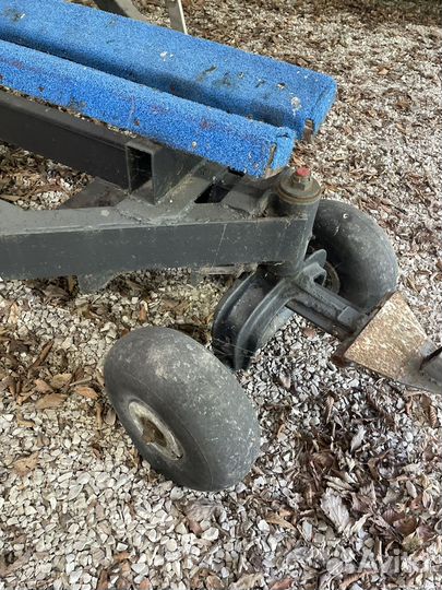 Телега для катера, стационарная тележка