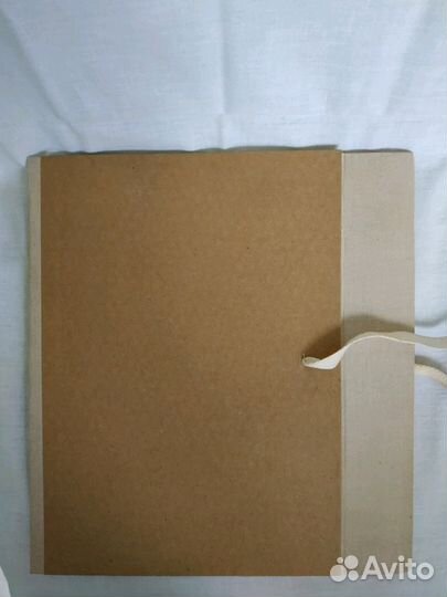 Папка картонная на завязках для бумаг, документов