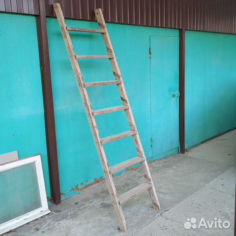 Лестница приставная деревянная купить в Ростове-на-Дону | Товары для ...