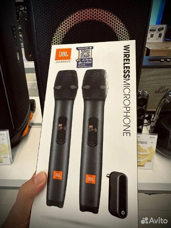 Микрофоны беспроводные JBL