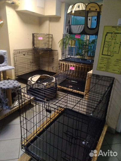 Клетки, манежи