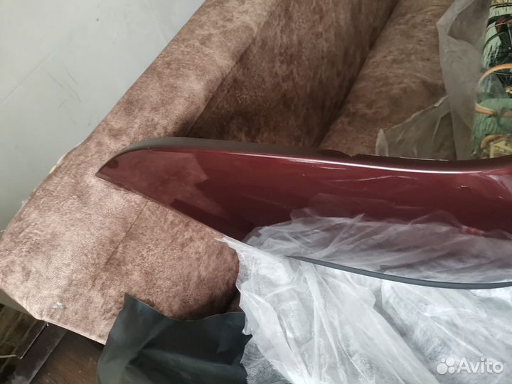 Задний бампер на Лада Приора 2