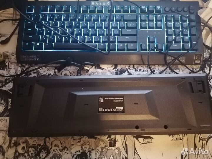 Клавиатура проводная A4Tech Bloody S510