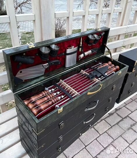 Шашлычный подарочный набор