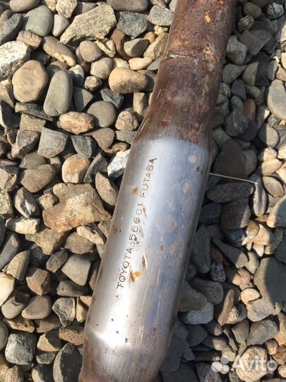 Toyota rav 4 2004 средняя часть глушителя 2.0
