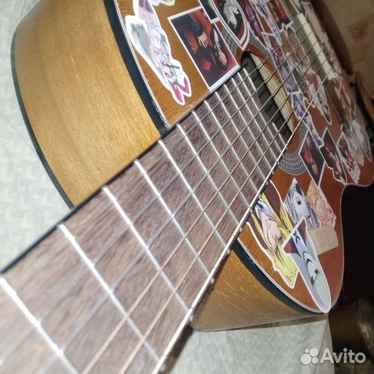 Классическая гитара шестиструнная бу