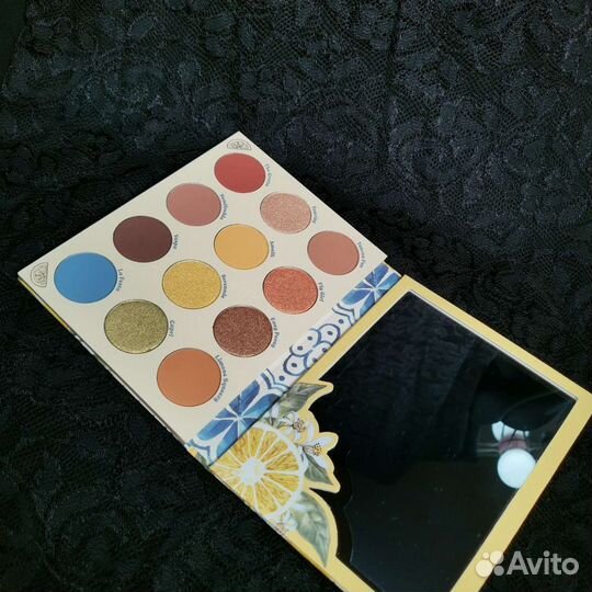 Новая палетка теней ColourPop Linoncello оригинал