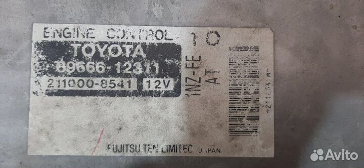 Блок управления двс Toyota Corolla NZE121 1NZ-FE