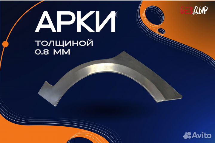 Арка Mercedes-Benz x204 кузовная правая