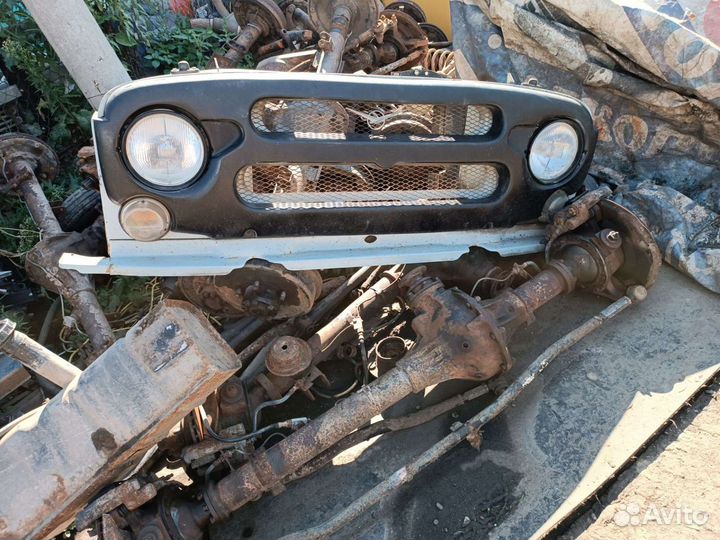 Морда УАЗ хантер