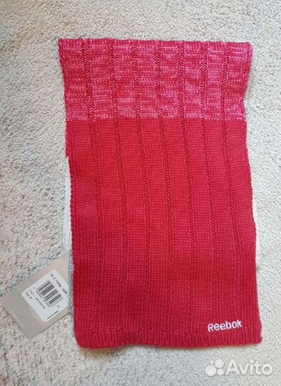 Комплект шапка и шарф Reebok новый
