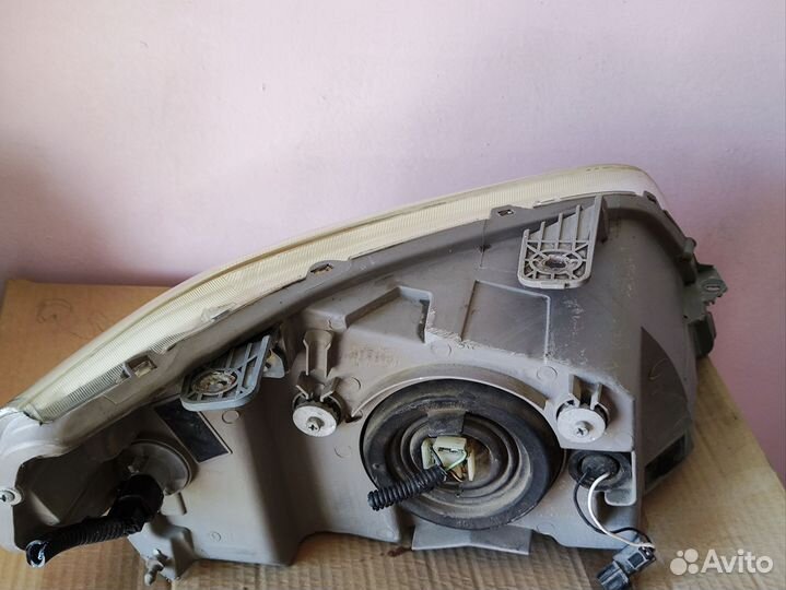 Фара левая chevrolet aveo t250, хэтчбек