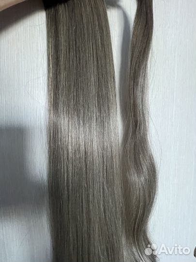 Волосы в хвосте