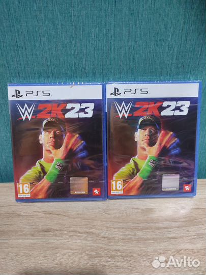 Игра PS5 WWE 2k23 Рестлинг. Диск новый
