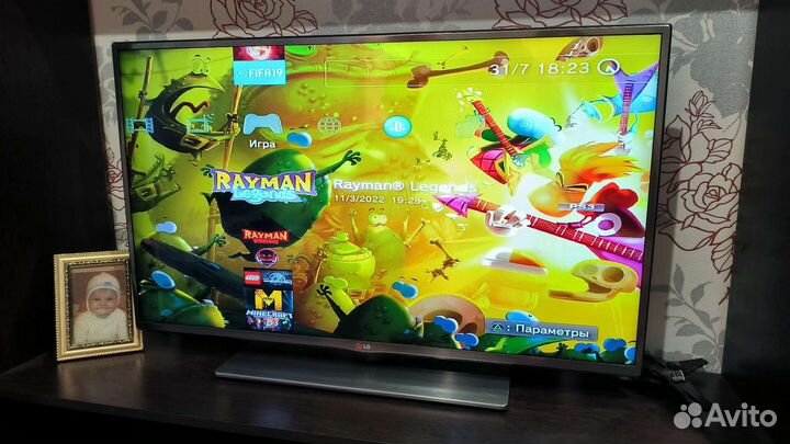 Игровая приставка ps3 super slim прошитая